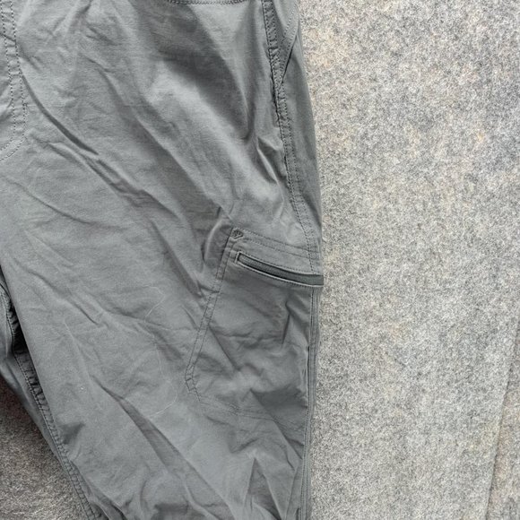 Eddie Bauer Pants Women 16 Ladies Casual Gray Outdoors Pockets Soft Golf Hiking - Picture 3 of 11